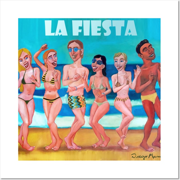 La fiesta Wall Art by diegomanuel